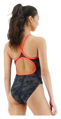 Tyr Blackout Black Red Women's 1-Piece Swimsuit
