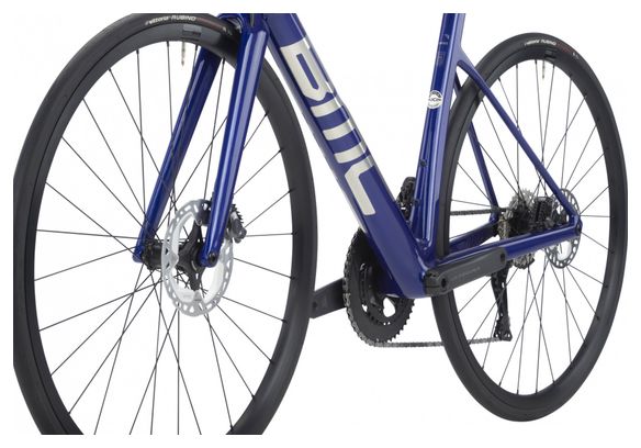 BMC Teammachine SLR Three Racefiets Shimano Ultegra Di2 12S 700 mm Sprankelend Blauw 2023