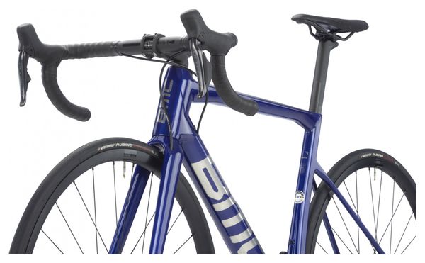 BMC Teammachine SLR Three Racefiets Shimano Ultegra Di2 12S 700 mm Sprankelend Blauw 2023