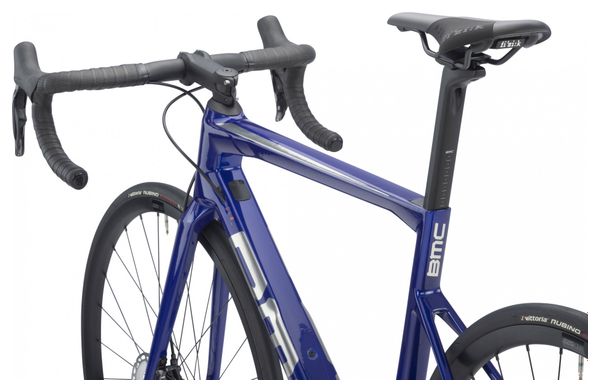 Vélo de Route BMC Teammachine SLR Three Shimano Ultegra Di2 12V 700 mm Bleu Sparkling 2023