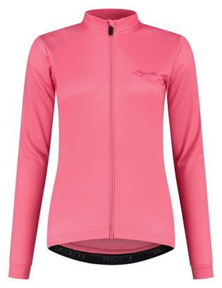 Maillot Manches Longues Velo Rogelli Core - Femme - Rose