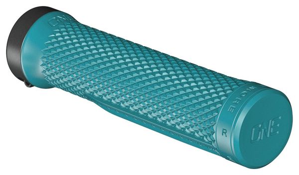 Paar OneUp Lock-On Grips Turquoise