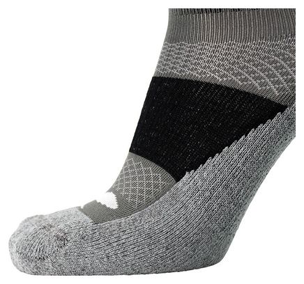 Chaussettes Brooks High Point Trail Crew Noir Unisex S