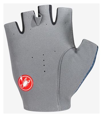 Gants Courts Unisexe Castelli Superleggera Summer Bleu