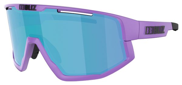 Bliz Fusion Mat Violet / Blauwe Bril