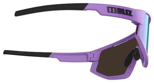 Bliz Fusion Mat Violet / Blue Goggles