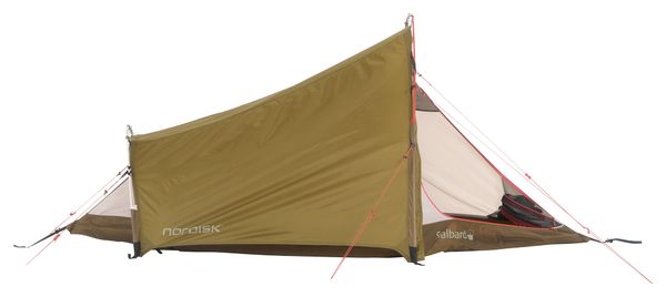 Nordisk Svalbard 1 PU 1 Persoons Tent (2.0) Groen