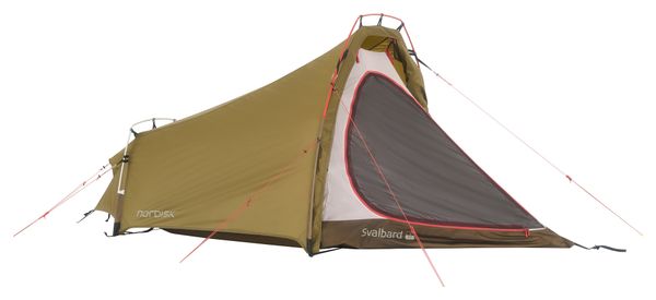 Nordisk Svalbard 1 PU 1 Persoons Tent (2.0) Groen