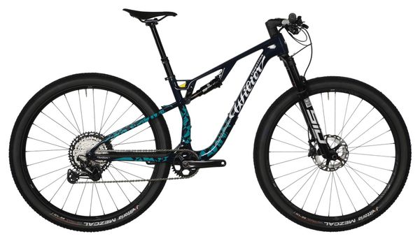 Wilier Triestina Urta Max SLR MTB Full Suspension Shimano XT 12S 29'' Wilier MTB Factory Team Blu Turchese 2024