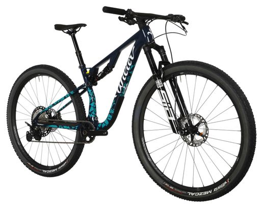 Wilier Triestina Urta Max SLR MTB Full Suspension Shimano XT 12S 29'' Wilier MTB Factory Team Blu Turchese 2024