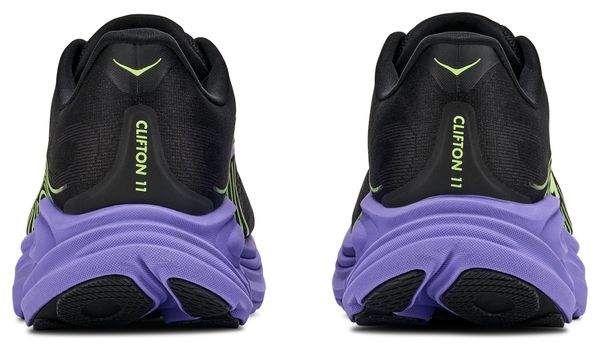 Chaussures Running Hoka Clifton 11 Noir/Violet Homme