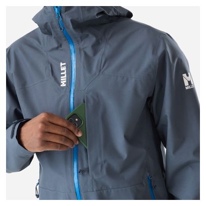 Veste Imperméable Millet Ubic Gore-Tex 3L Bleu Homme