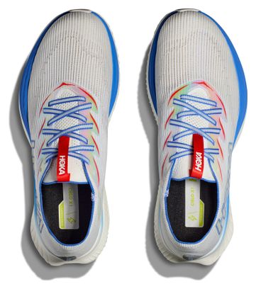 Chaussures Running Hoka Cielo X1 Blanc/Bleu/Rouge Unisexe