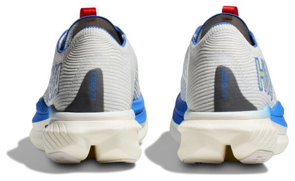 Chaussures Running Hoka Cielo X1 Blanc/Bleu/Rouge Unisexe