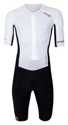 Huub Anemoi 3 SUB22 Triathlon-Anzug, Weiß/Schwarz, für Herren