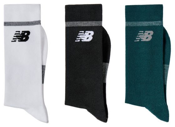 Hohe Socken (3 Paar) New Balance Performance Mehrfarbig