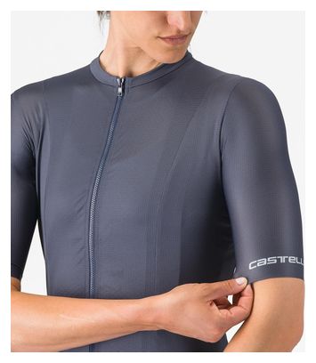 Unlimited Kurzarm Trikot Damen Blau