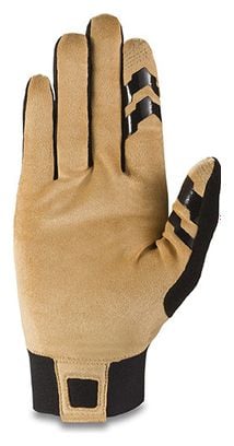 Paar COVERT Long Gloves Black / Tan Brown