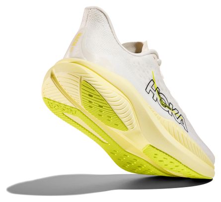 Hoka Mach 6 Damesschoenen Wit/Geel