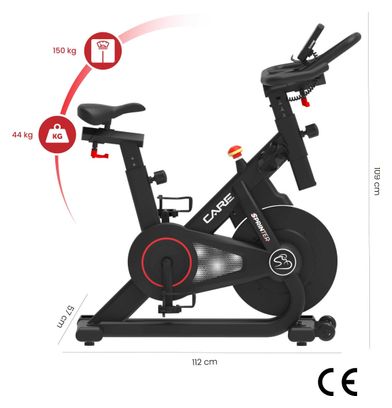 Vélo de biking Professionnel - CARE - SPRINTER - connecté et magnétique