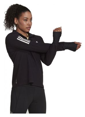 Sweatshirt de course 1/2 zip femme adidas Own the Run