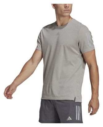 Maillot manches courtes adidas running Own The Run Gris