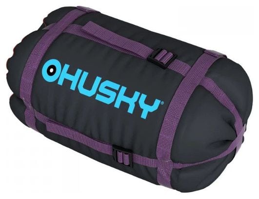 Sac de couchage momie Husky Drapé Neuf -20°C 220 x 85 cm-Noir / Bleu