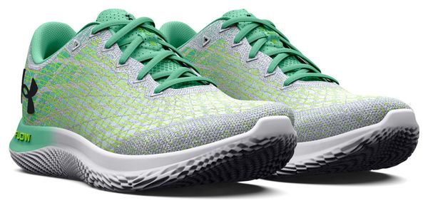 Flow 2 White and Green Athletic Shoes Altra Experience Flow 2 White/Green Running Shoes for Men  main image 4