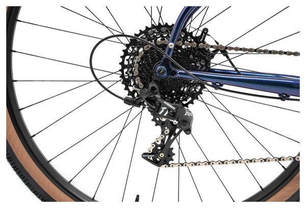 Gravel Bike Bombtrack Beyond SUS Sram Apex 1 11V 700mm Bleu Nuit 2023