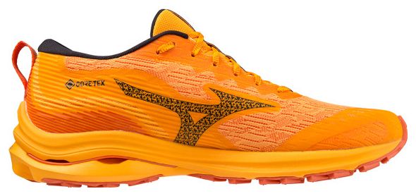 Running Shoes Mizuno Wave Rider GTX Orange Red