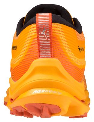 Chaussures de Running Mizuno Wave Rider GTX Orange Rouge