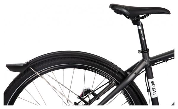 Produit Reconditionné - VTC Électrique Bicyklet Joseph Shimano Altus 7V 417 Wh 700 mm Noir Gris