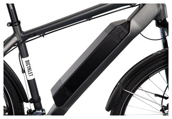 Produit Reconditionné - VTC Électrique Bicyklet Joseph Shimano Altus 7V 417 Wh 700 mm Noir Gris