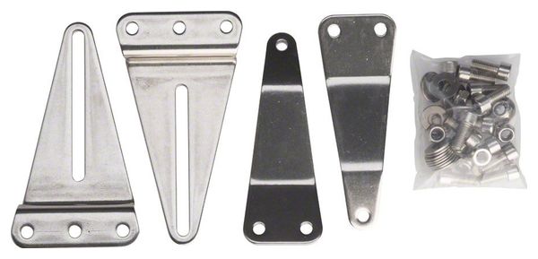Surly Front Bracket Plate Kit 1 City / Gravel Bikes Mounting Plate Kit