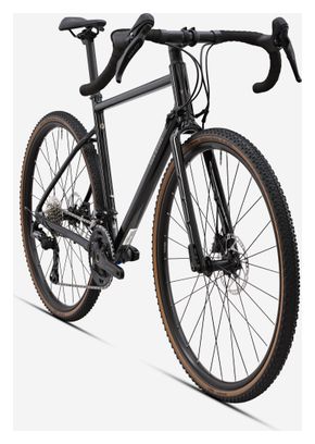Van Rysel GRVL AF Gravel Bike with Shimano GRX 12-speed drivetrain, 700 mm, Black