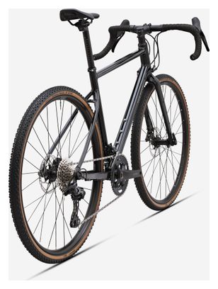 Van Rysel GRVL AF Gravel Bike with Shimano GRX 12-speed drivetrain, 700 mm, Black
