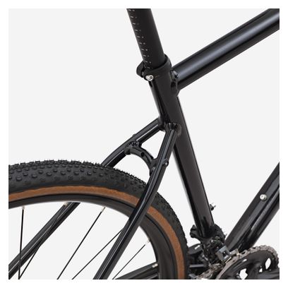 Van Rysel GRVL AF Gravel Bike with Shimano GRX 12-speed drivetrain, 700 mm, Black