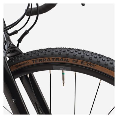 Van Rysel GRVL AF Gravel Bike with Shimano GRX 12-speed drivetrain, 700 mm, Black