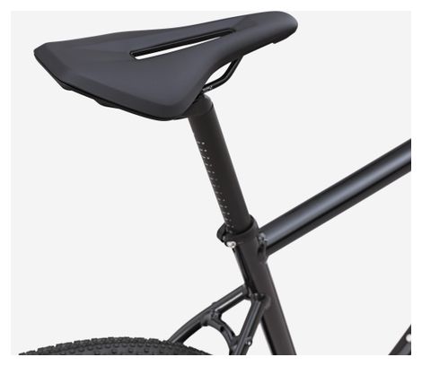Van Rysel GRVL AF Gravel Bike with Shimano GRX 12-speed drivetrain, 700 mm, Black