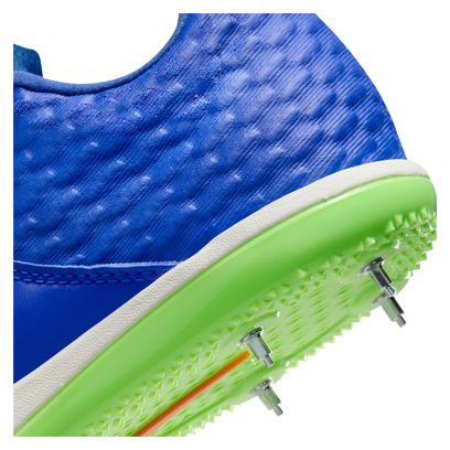 Chaussures Athlétisme Nike High Jump Elite Bleu Vert Unisexe