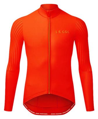 Langarmtrikot Le Col Pro Aero Rot