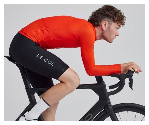 Le Col Pro Aero Long Sleeve Jersey Rood