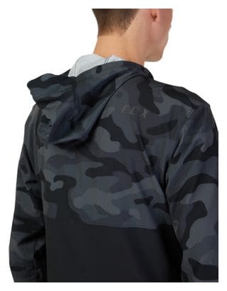 Sudadera Fox Ranger Wind de manga larga Negro/Camo