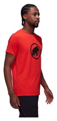 T-Shirt Short Sleeve Mammut Core Classic Red