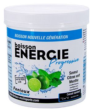 Boisson énergétique Fenioux Multi-Sports Energie Progressive Citron vert/Menthe - 500g