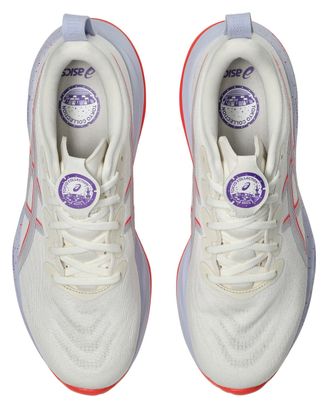 Asics Gel-Cumulus 27 Tokyo Running Shoes, White/Purple, Men's