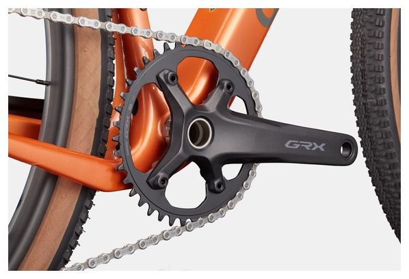 Vélo de Gravel Cannondale Topstone Carbon 3 Shimano GRX 12V 700mm Orange