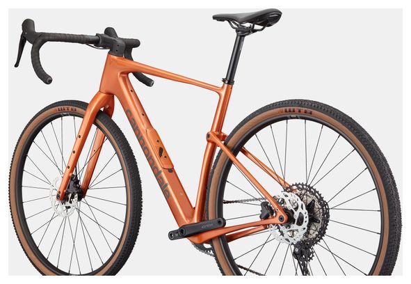 Vélo de Gravel Cannondale Topstone Carbon 3 Shimano GRX 12V 700mm Orange