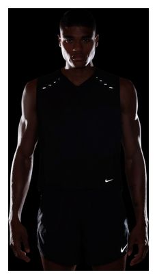 Men's Nike Run Black Sleeveless Jacket