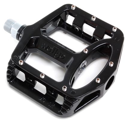 WELLGO Pedale MG-1 Magnesium Schwarz | Alltricks.de